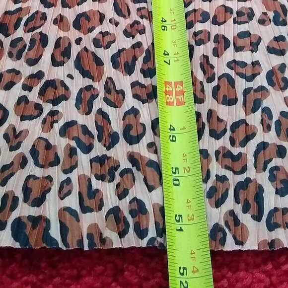 Zara animal print flowy maxi dress NWT - Picture 6 of 8